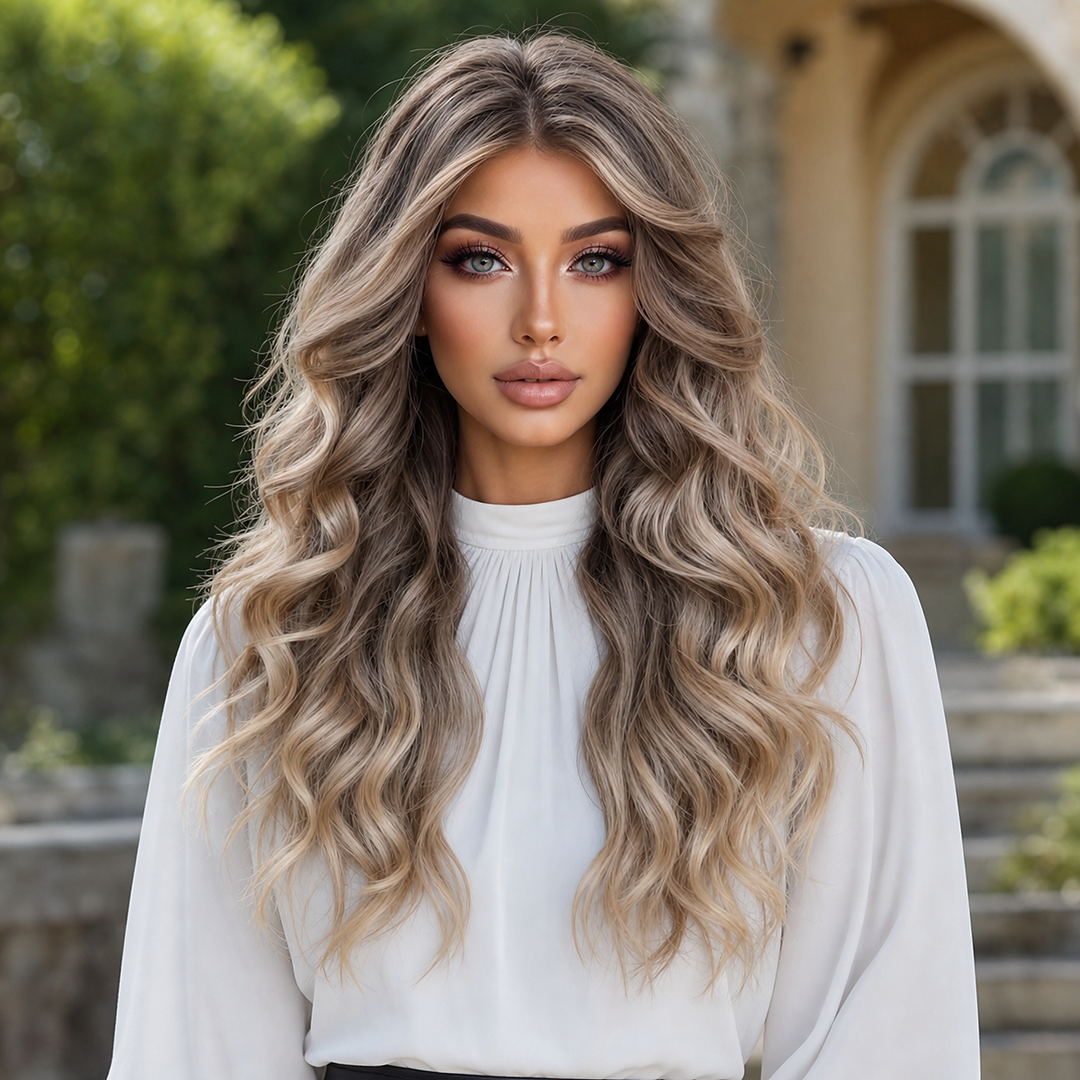 Nola - Beige Blonde Ombre