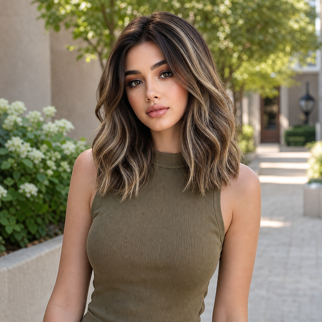 Renata - Highlighted Brown