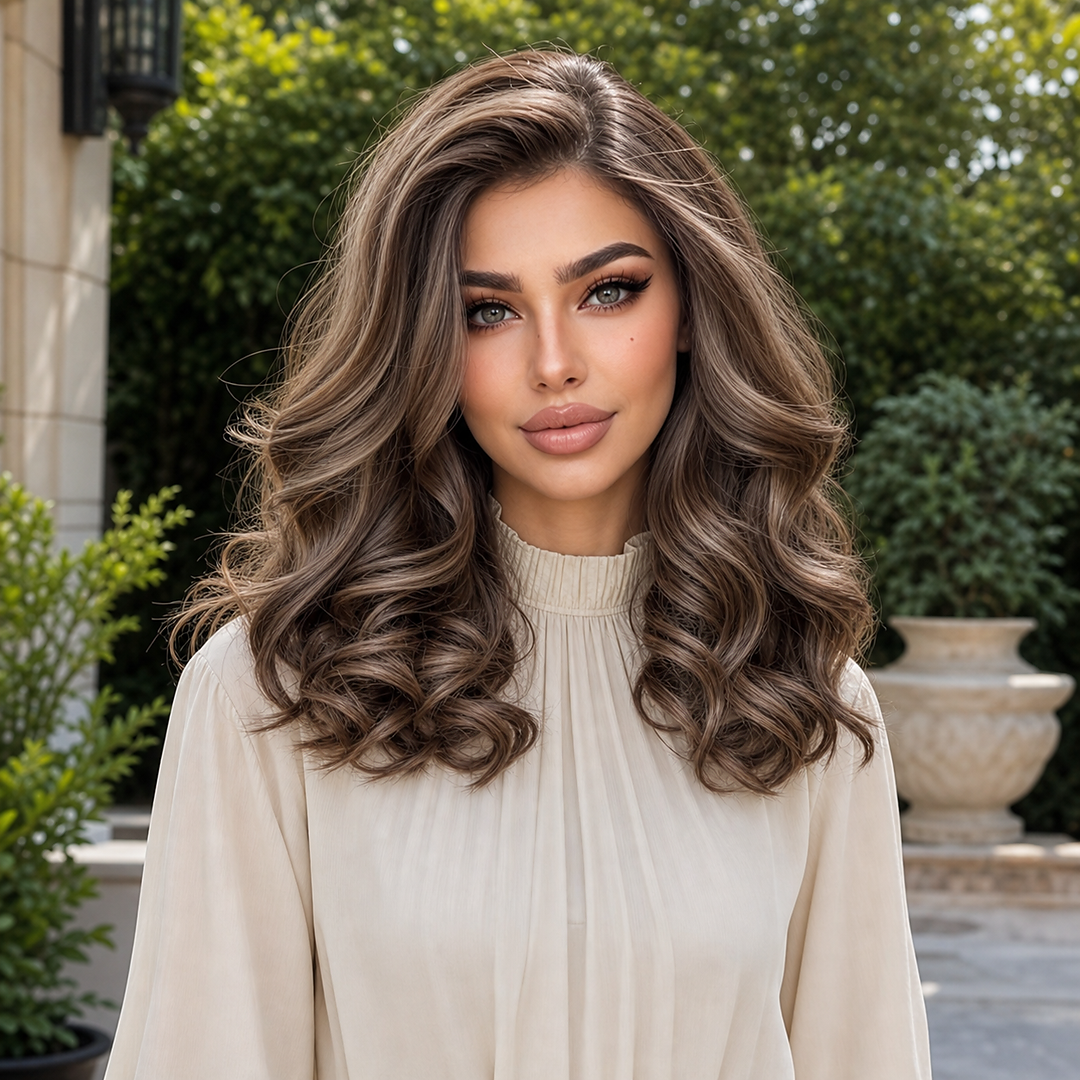Isabelle - Highlighted Brown