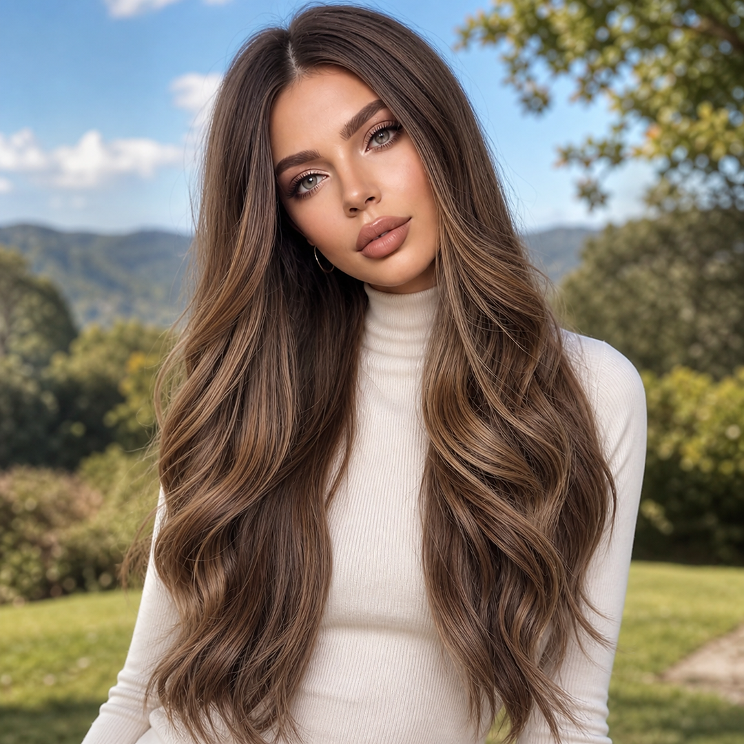 Hallie - Mocha Brown